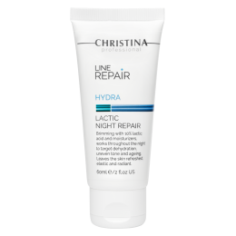 Christina Line Repair Hydra Lactic Night Repair cream,60ml-Кристина Гидра Восстанавливающий ночной крем с молочной кислотой